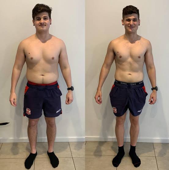 Liam T — FitnessByMaddy client transformation
