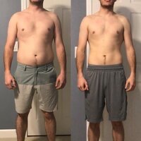 Ryan C — FitnessByMaddy client transformation