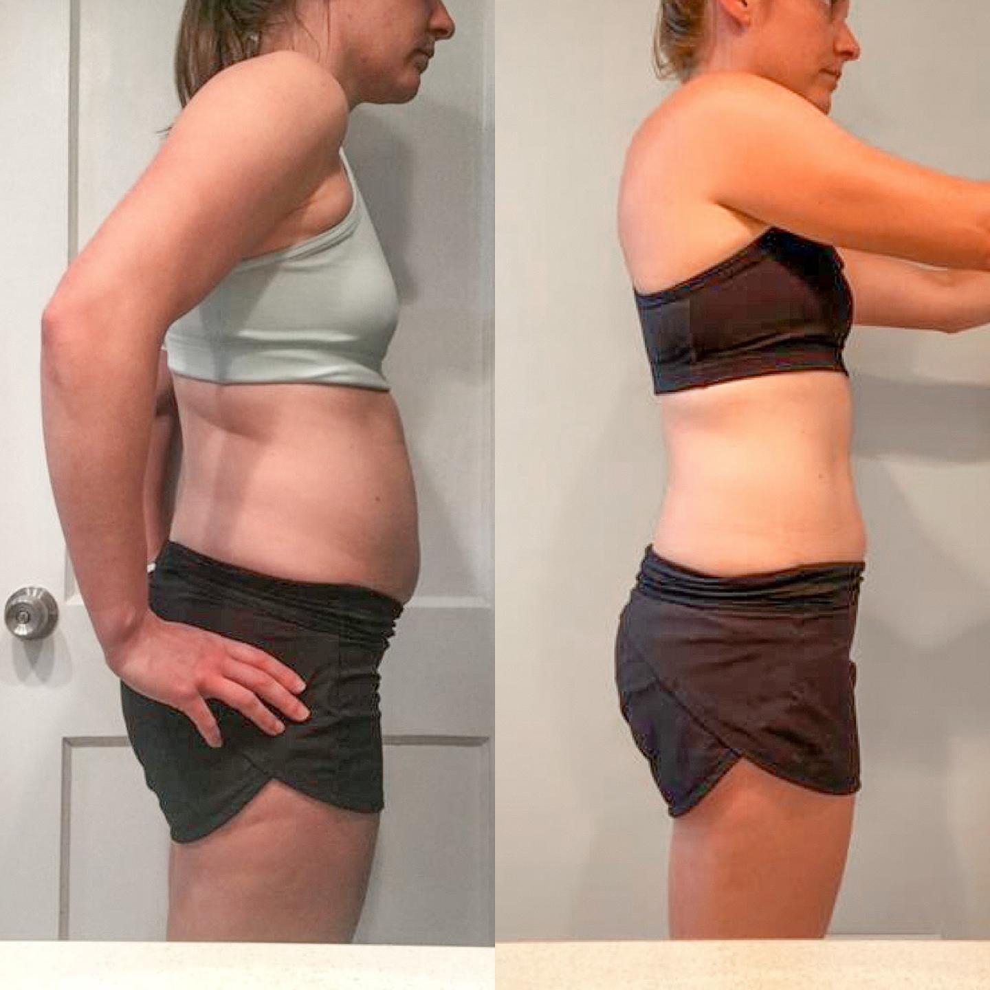 Sarah M — FitnessByMaddy client transformation